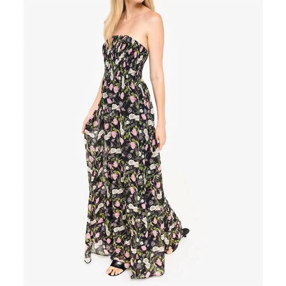 NEW CAMI NYC minoa gown in midnight gardens - Picture 4 of 5